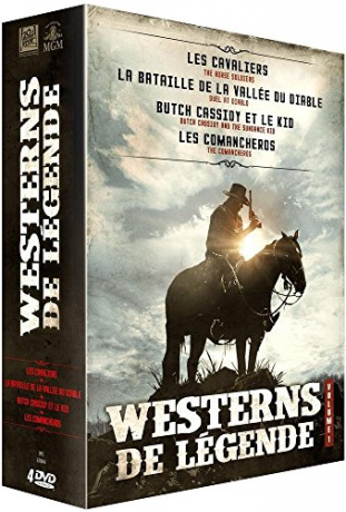 Westerns of legend Vol. 1: The Horse Soldiers / Duel at Diablo / Butch Cassidy and the Sundance Kid / The Comancheros (Konnica / Pojedynek w El Diablo / Butch Cassidy i Sundance Kid / W kraju Komanczów) [BOX] [4DVD]