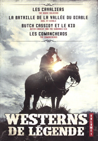 Westerns of legend Vol. 1: The Horse Soldiers / Duel at Diablo / Butch Cassidy and the Sundance Kid / The Comancheros (Konnica / Pojedynek w El Diablo / Butch Cassidy i Sundance Kid / W kraju Komanczów) [BOX] [4DVD]