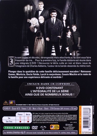 The Addams Family: The Complete Series (Rodzina Addamsów) [9DVD]