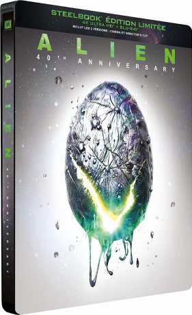 Obcy - 8. pasażer Nostromo (steelbook) [Blu-Ray 4K]+[Blu-Ray]
