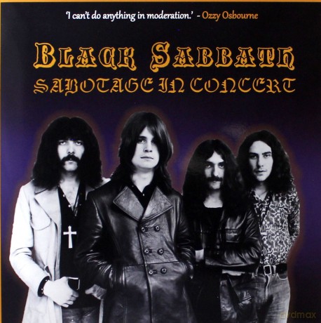 Black Sabbath: Sabotage In Concert (Splatter) [2xWinyl]