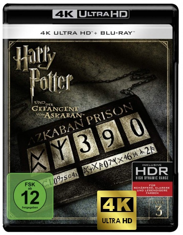 Harry Potter and the Prisoner of Azkaban (Harry Potter i więzień Azkabanu) [Blu-Ray 4K]+[Blu-Ray]