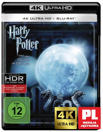 Harry Potter i Zakon Feniksa [Blu-Ray 4K]+[Blu-Ray]