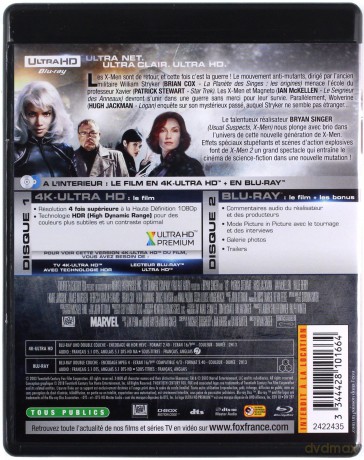 X-Men 2 [Blu-Ray 4K]+[Blu-Ray]