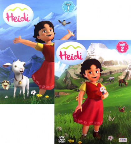 Heidi część 1-2 Pakiet [6DVD]