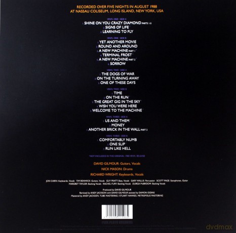 Pink Floyd: Delicate Sound Of Thunder [3xWinyl]