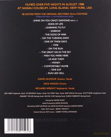 Pink Floyd: Delicate Sound Of Thunder [Blu-Ray]
