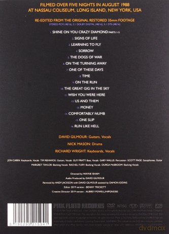 Pink Floyd: Delicate Sound Of Thunder [DVD]