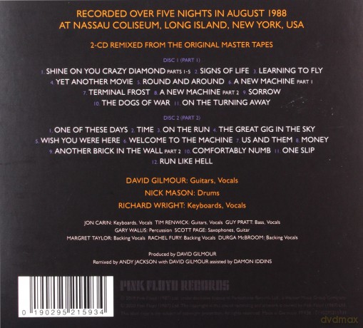 Pink Floyd: Delicate Sound Of Thunder [2CD]