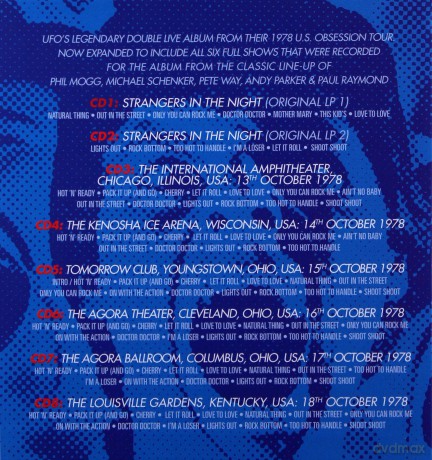 Ufo: Strangers In The Night (Deluxe) [8CD]
