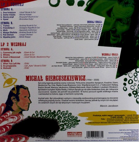Michał Gier Giercuszkiewicz: Wolność [2xWinyl]