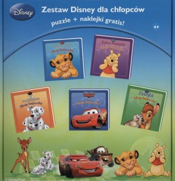 Moja Bajeczka Zestaw Disney Dla Chłopców (twarda) [KSIĄŻKA]