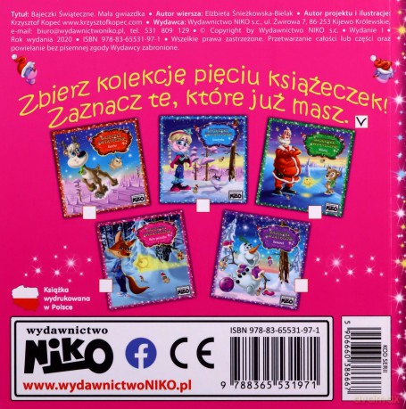 Bajeczki świąteczne. Mała gwiazdka [KSIĄŻKA]