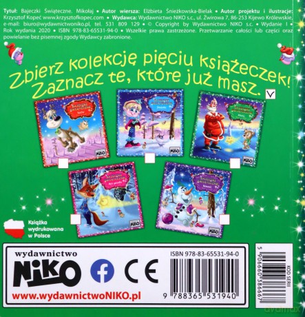 Bajeczki świąteczne. Mikołaj [KSIĄŻKA]
