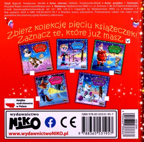 Bajeczki świąteczne. Renifer [KSIĄŻKA]