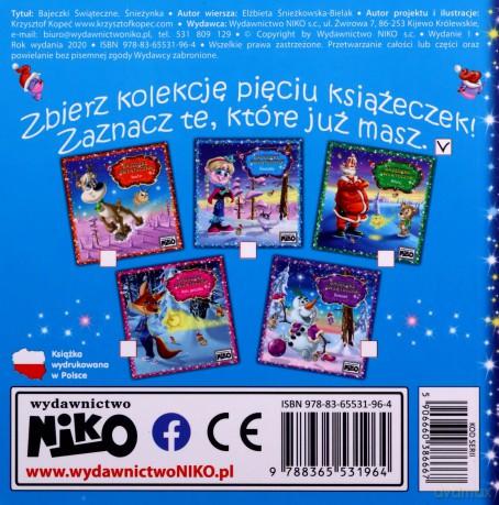 Bajeczki świąteczne. Śnieżynka [KSIĄŻKA]