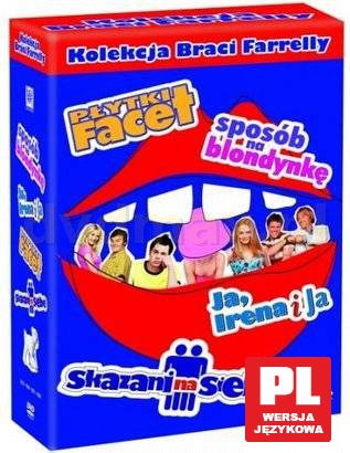 Bracia Farelly Kolekcja: Sposób na blondynkę/ Ja, Irena i ja/ Płytki facet/ Skazani na siebie BOX [4DVD]