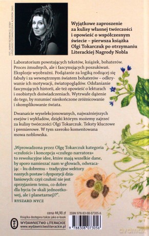 Czuły narrator - Olga Tokarczuk [KSIĄŻKA]