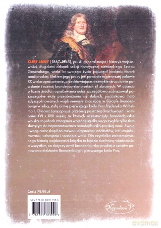 Historia armii pruskiej do 1740 roku (Tom 1) - Curt Jany [KSIĄŻKA]