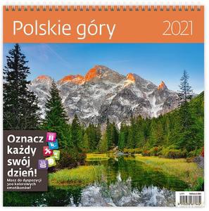 Kalendarz 2021 30x30 Polskie góry [KALENDARZ]