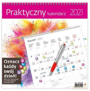 Kalendarz 2021 30x30 Praktyczny kalendarz [KALENDARZ]