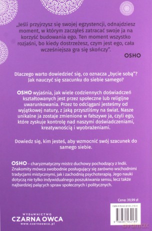 Magia szacunku do siebie. - OSHO [KSIĄŻKA]