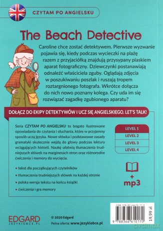 Plażowy Detektyw /The Beach Detective. Czytam po angielsku - Kaja Makowska [KSIĄŻKA]