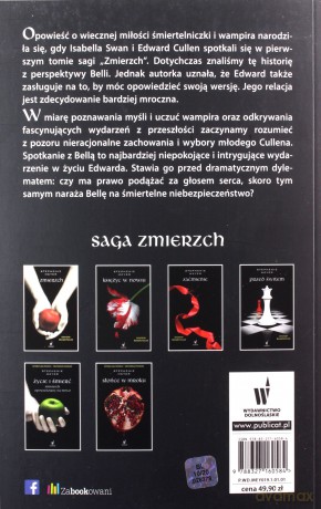 Saga Zmierzch. Słońce w mroku - Stephenie Meyer [KSIĄŻKA]