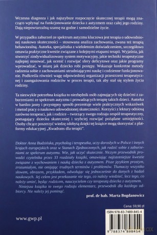 Skuteczna Terapia Dziecka z Autyzmem. Praktyczny poradnik dla terapeutów i rodziców - Anna Budzińska [KSIĄŻKA]