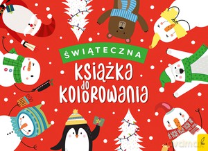 Świąteczna książka do kolorowania [KSIĄŻKA]