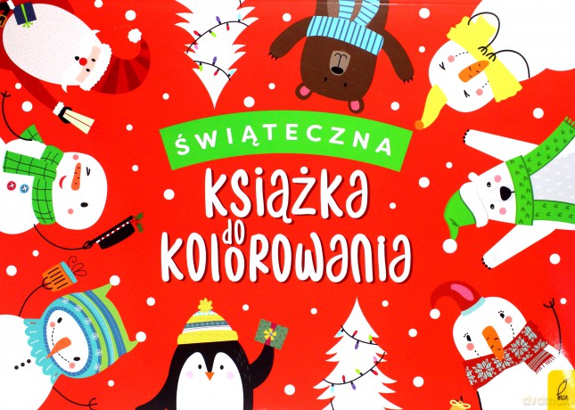 Świąteczna książka do kolorowania [KSIĄŻKA]