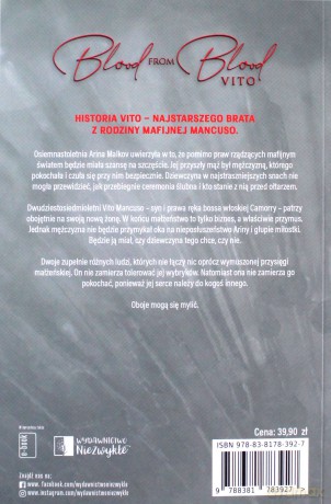 Vito Mancuso Family (Tom 1) Blood from Blood - Małecka Katarzyna [KSIĄŻKA]