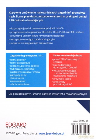 Wielka gramatyka języka włoskiego z ćwiczeniami - Anna Wieczorek, Aleksandra Janczarska [KSIĄŻKA]