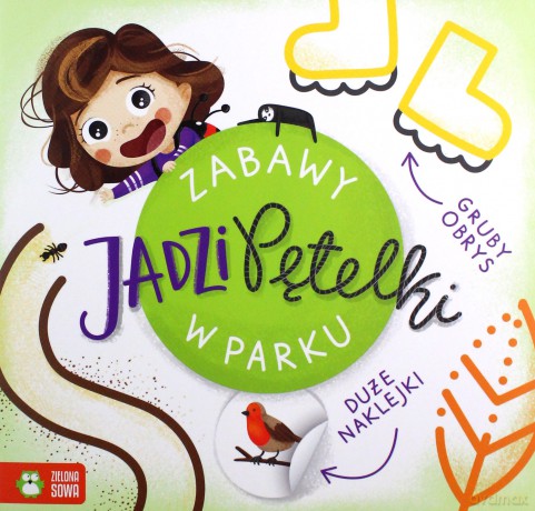 Zabawy Jadzi Pętelki. W parku - Barbara Supeł [KSIĄŻKA]