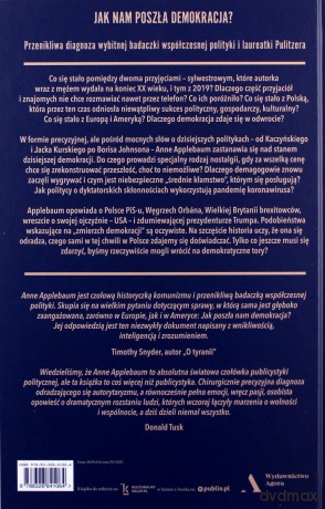 Zmierzch demokracji. Zwodniczy powab autorytaryzmu - Anne Applebaum [KSIĄŻKA]