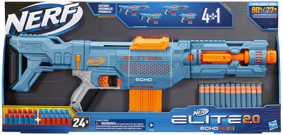 Blaster Nerf Elite 2.0 Echo