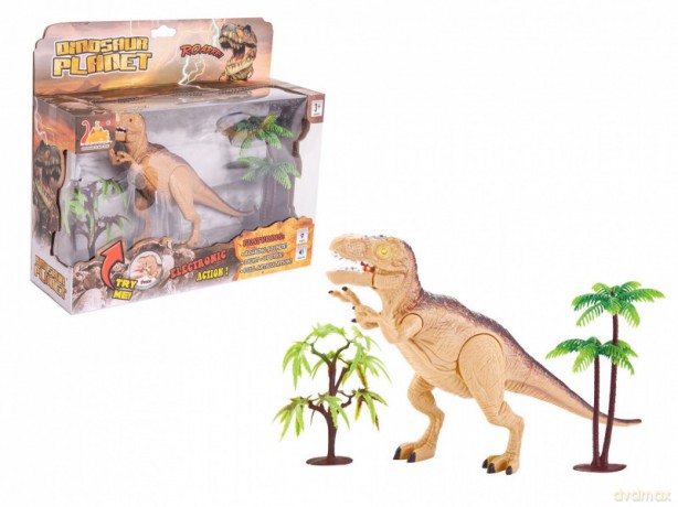 Dinozaur na baterie [FIGURKA]