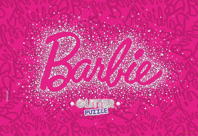 LISCIANI Barbie glitter 60 el. Drużyna [PUZZLE]