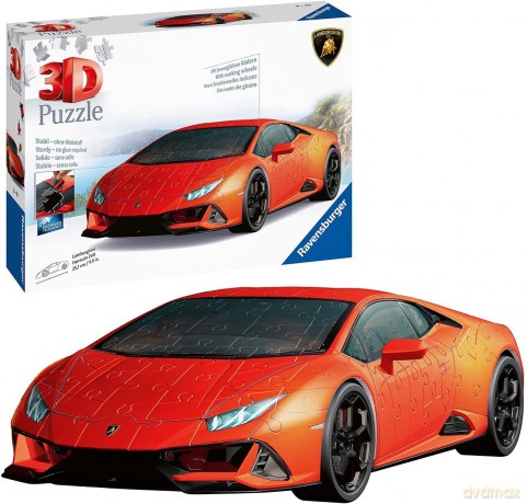 Puzzle 3D Lamborghini Huracan Evo 108 el. [PUZZLE]