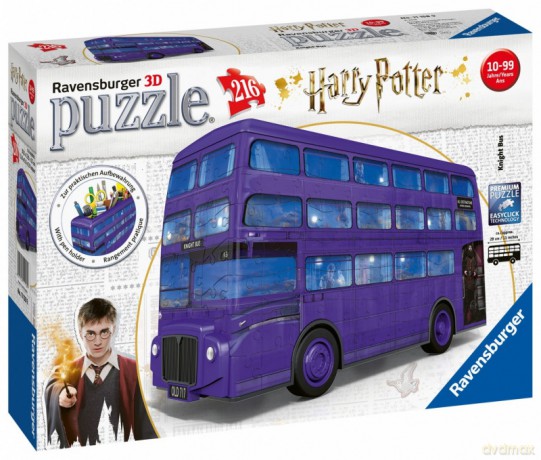 RAVENSBURGER 216 el. 3D Harry Potter Błędny Rycerz [PUZZLE]