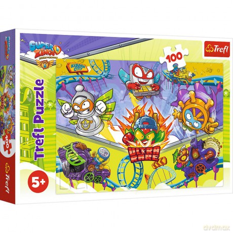 TREFL Zwariowane Super Zings 100 el. [PUZZLE]