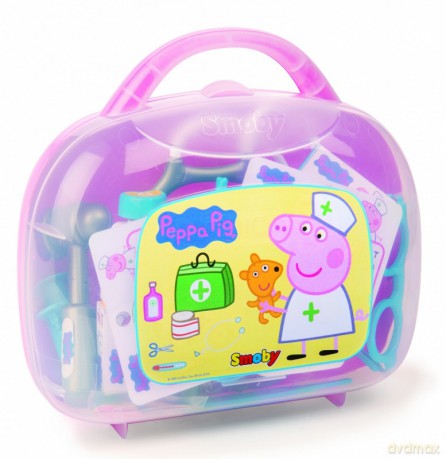 Zabawa w lekarza walizka doktora Świnka Peppa