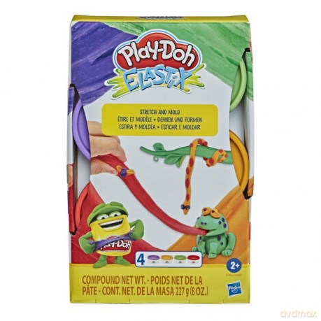 Zestaw mas plastycznych PlayDoh Elastix Bold