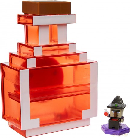 Zestaw schowek na minifigurki Mikstura Minecraft [FIGURKA]