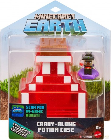 Zestaw schowek na minifigurki Mikstura Minecraft [FIGURKA]