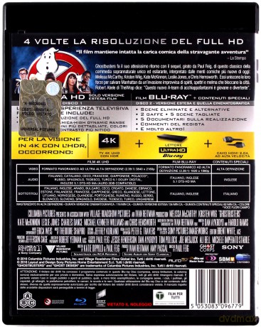 Ghostbusters. Pogromcy duchów [Blu-Ray 4K]+[Blu-Ray]