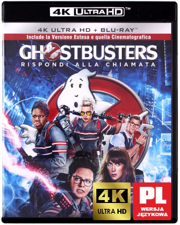 Ghostbusters. Pogromcy duchów [Blu-Ray 4K]+[Blu-Ray]