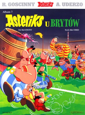 Asteriks u Brytów. Asteriks. (Tom 7) - René Goscinny, Albert Uderzo [KOMIKS]