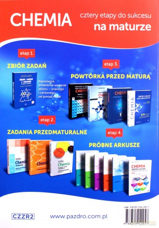 Chemia Zbiór zadań maturalnych Lata 2010-2020 Poziom rozszerzony 930 zadań CKE z rozwiązaniami - Piotr Kosztołowicz, Dorota Kosztołowicz [KSIĄŻKA]
