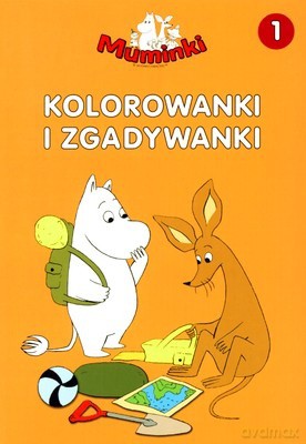 Muminki 1 Kolorowanki i Zgadywanki [KSIĄŻKA]